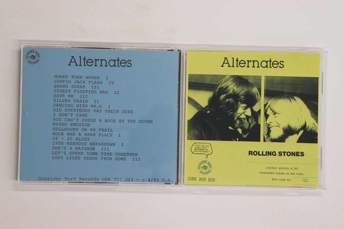 

CD ROLLING STONES - Alternates OBRCD4591 OUTSIDER BIRD Non Japan Rock Used