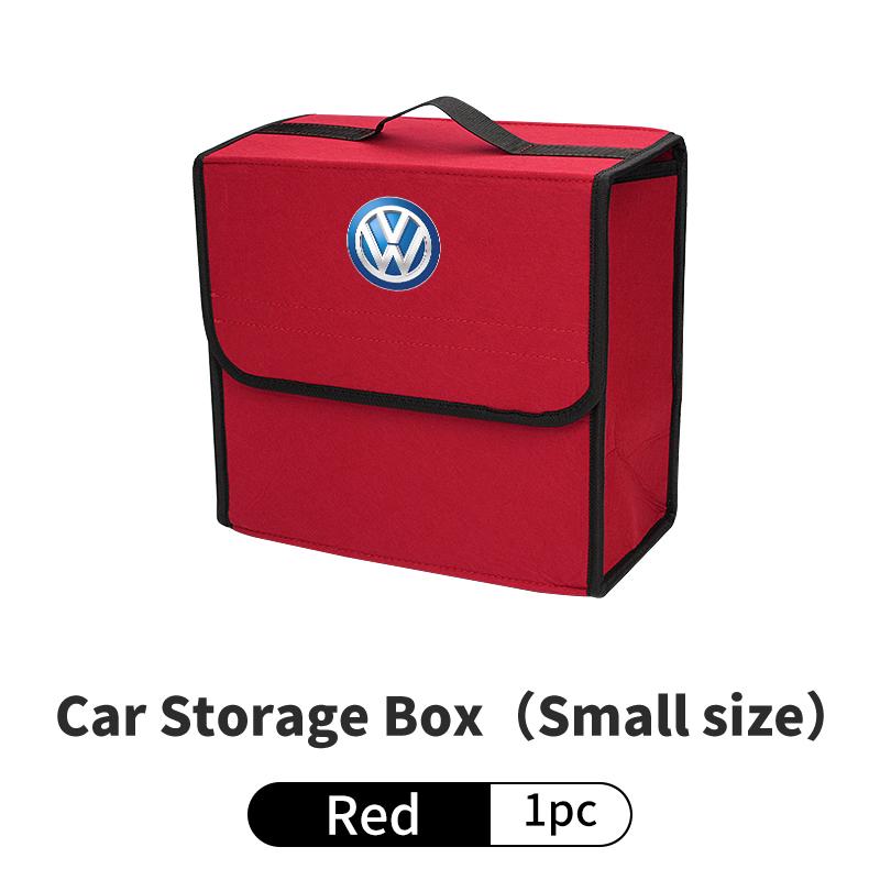 PET1 Car Trunk Felt Stowing Storage Tool Large Capacity Portable For VW GTI Polo Passat Scirocco Golf Tiguan Jetta T-ROC Touareg