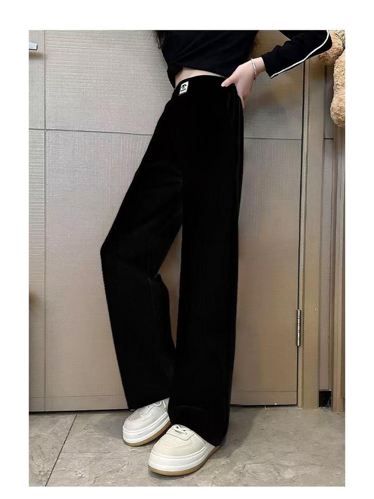 2025 Mädchen Fleecegefütterte Weitbeinige Hose - Modische Herbst/Winter Freizeitkleidung für Mittlere & Große Kinder