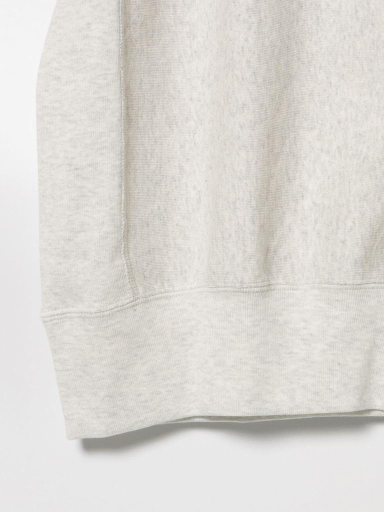 Beams Golf Men's S/S Sweatshirt (Special Order) Reverse Weave® Half-Zip Pullover, Oatmeal, Size L, 82030198411