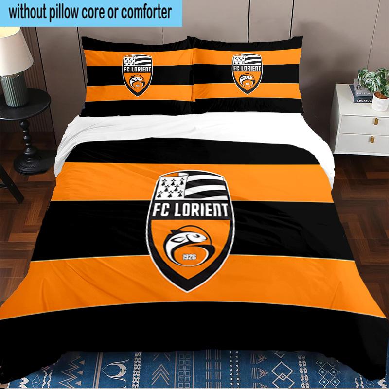 Lorient Crest Design 3PCS Bedding set,Ideal for1pc Duvet Cover And 2pcs Pillowcases Perfect for Christmas gift,Ideal for Bedroom, Dormitory