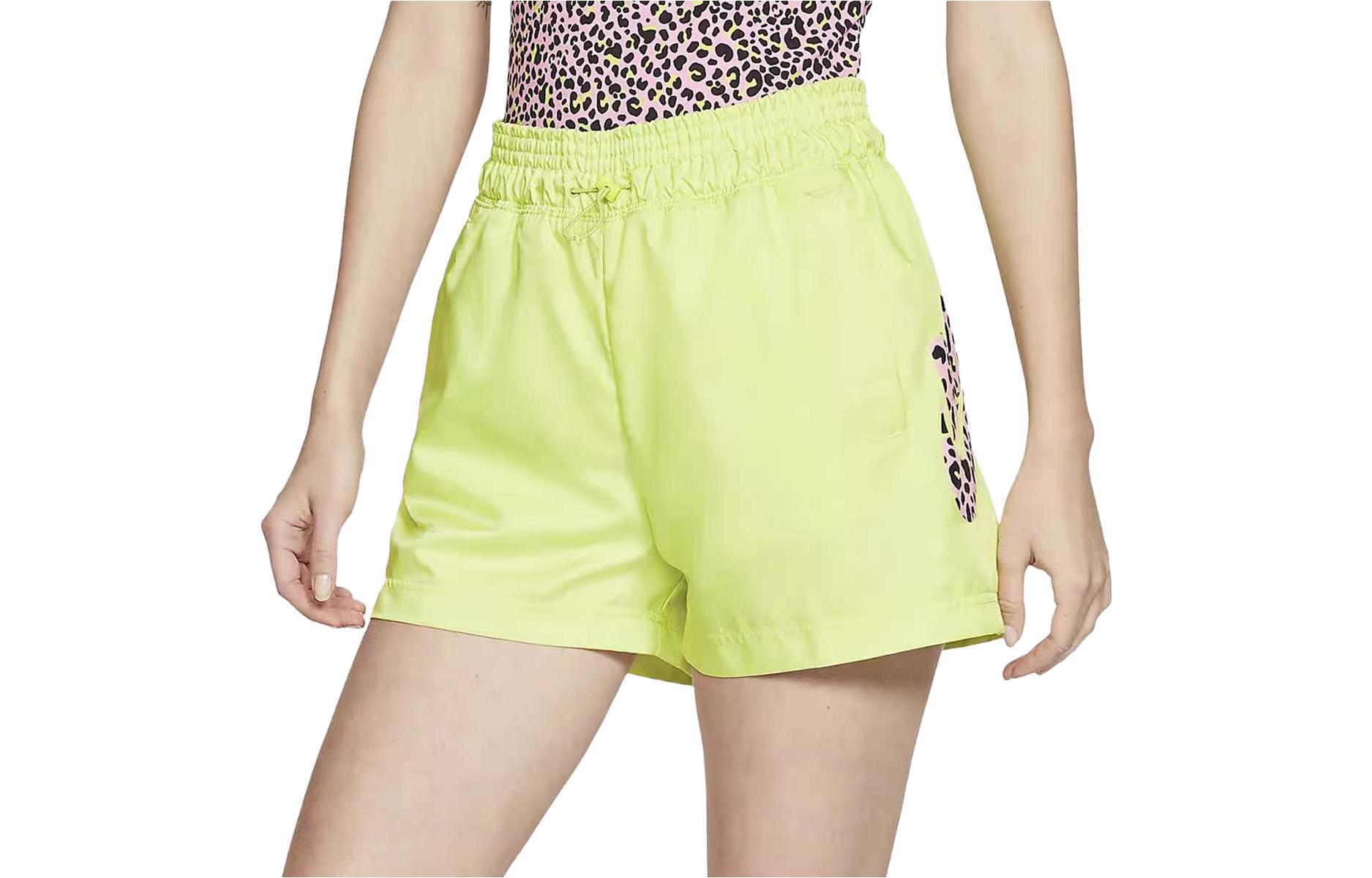Nike Casual Shorts Women s Yellow Moderate CW2505-367 XL