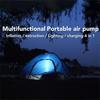 Electric Air Pump Rechargeable Night Light Adjustable Tyre Inflator