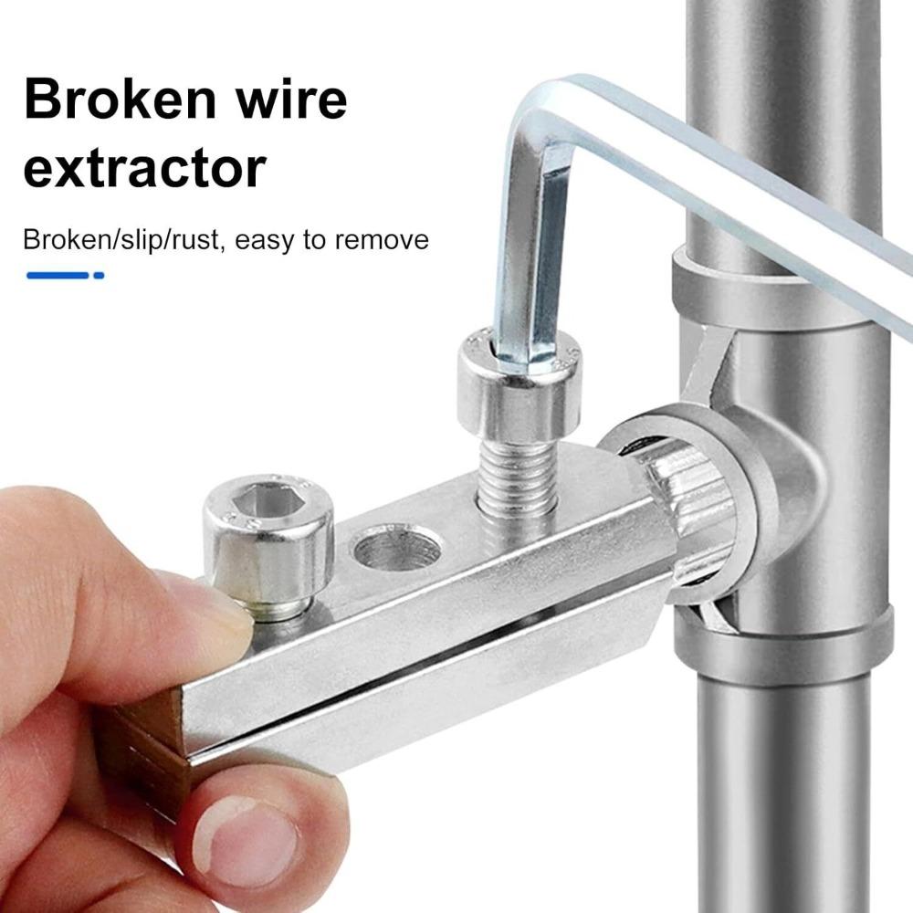 DIY Damaged Screw Extractor Set Multifunctional Broken Bolt Extractor Kit  for Men
