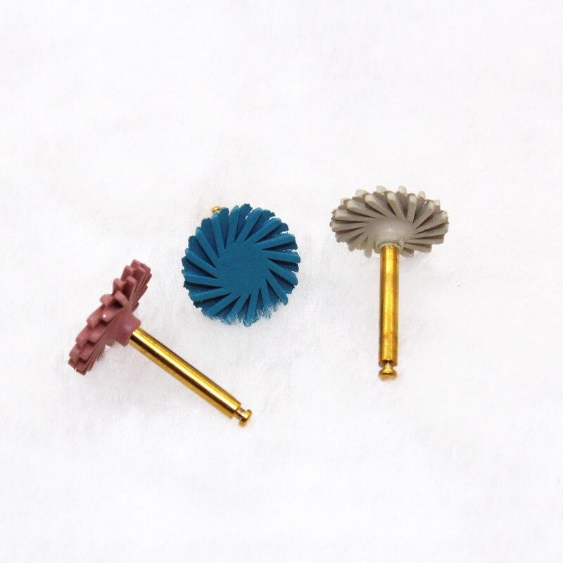 6pcs/set Silicone Polishing Disc Diamond RA Composite Ceramic Zirconia Polishers Sets