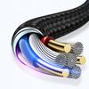 Mcdodo 90° Angle Cable Usb-C Lightning Reversible For Iphone 13 14 Led 1M