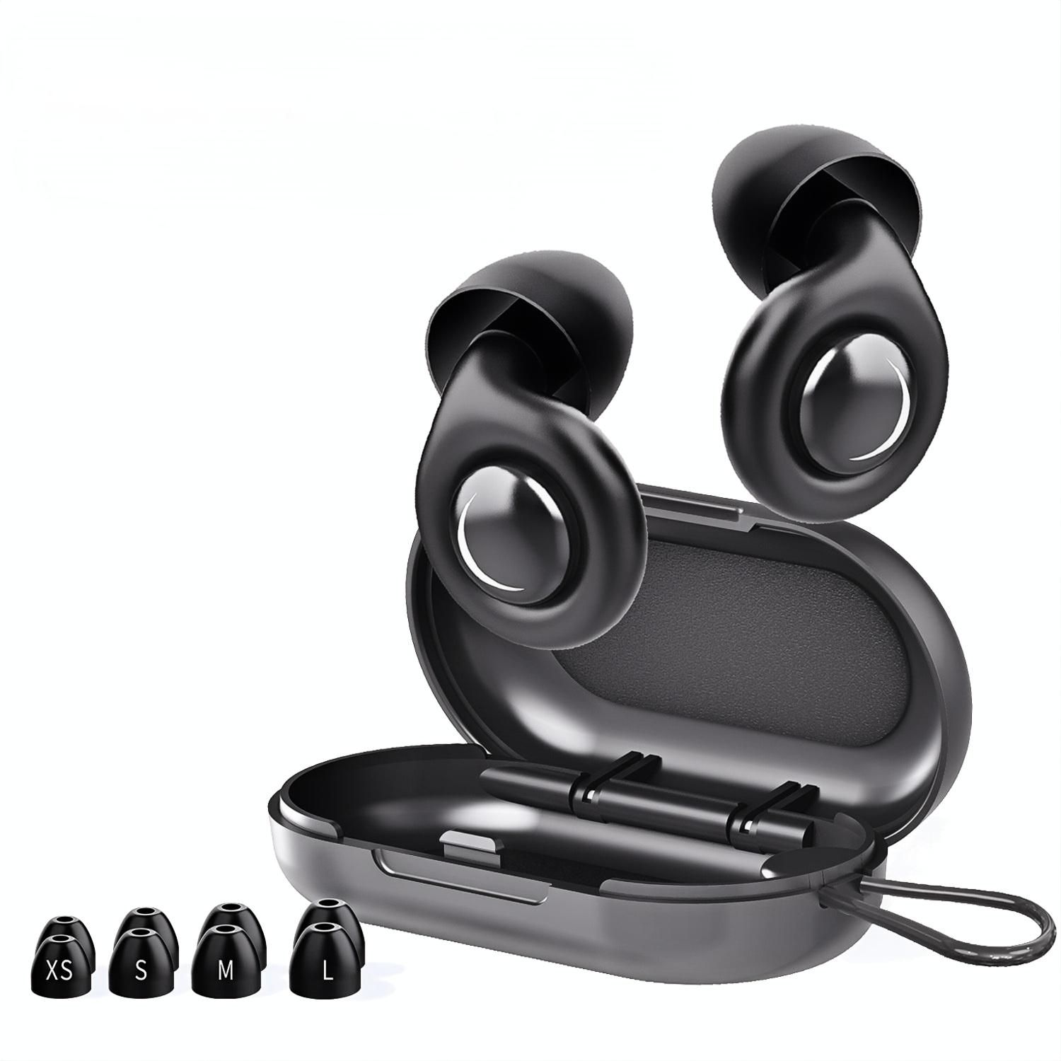 

Силиконовые беруши - Многоразовая защита слуха с шумоподавлением для сна, концертов и путешествий - Беруши против шума