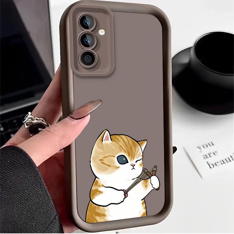 

Naughty Mofusand Case for Samsung Galaxy A53 A50 A50S A36 5G A35 A34 A33 A32 A30 A26 A24 A23 A22 A20 A16 A15 A14 A13 4G Cover Galaxy M35 5G