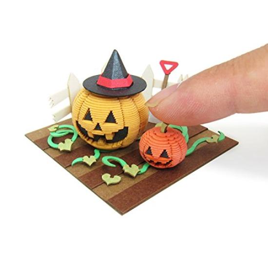 Sankei Miniature Art Mini Halloweenowa Dyniowa Farma Papierowy Model MP05-17