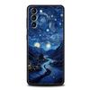 Landscape Art Phone Case For Samsung Galaxy S24 S23 S22 S20 Ultra S21 FE 5G S10 S9 Plus S10E S8 Soft Silicone Cover