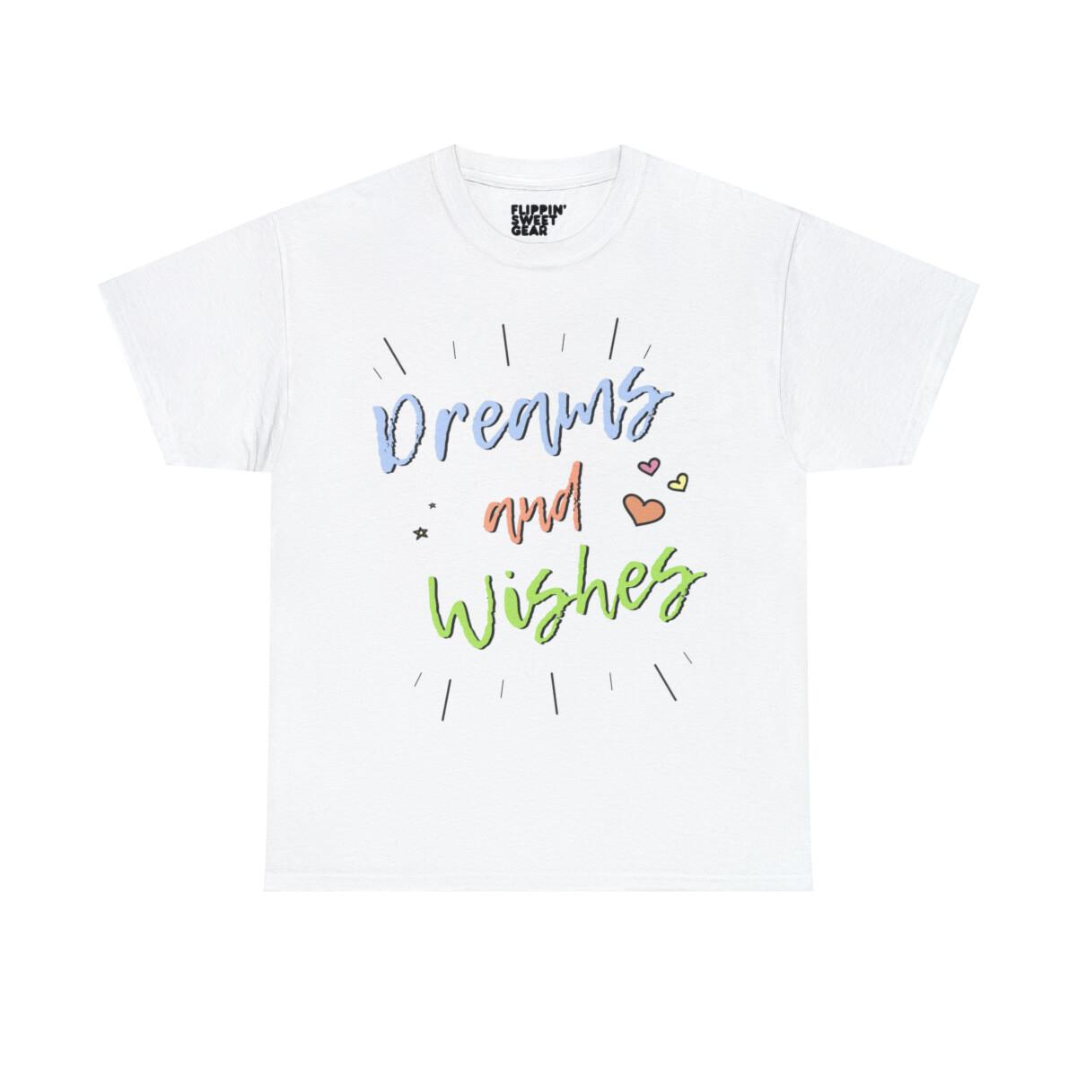 Dreams And Wishes Graphic Tee Shirt M