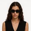 MIU MIU Gafas de Sol Cuadradas Gafas de Sol para Mujer Negras SMU08Z_E1AB_F05S0_C_053