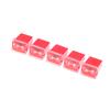 5pcs Mini Square Fuse 20A 30A 40A 50A 60A 70A 80A 90A Set Automotive Car Fuse With Plastic Box Assortment Auto Fuse