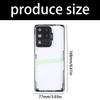 Impact Resistant Battery Cover Replacement For S20 Ultra Phone Glass Back Panel Easy Installation