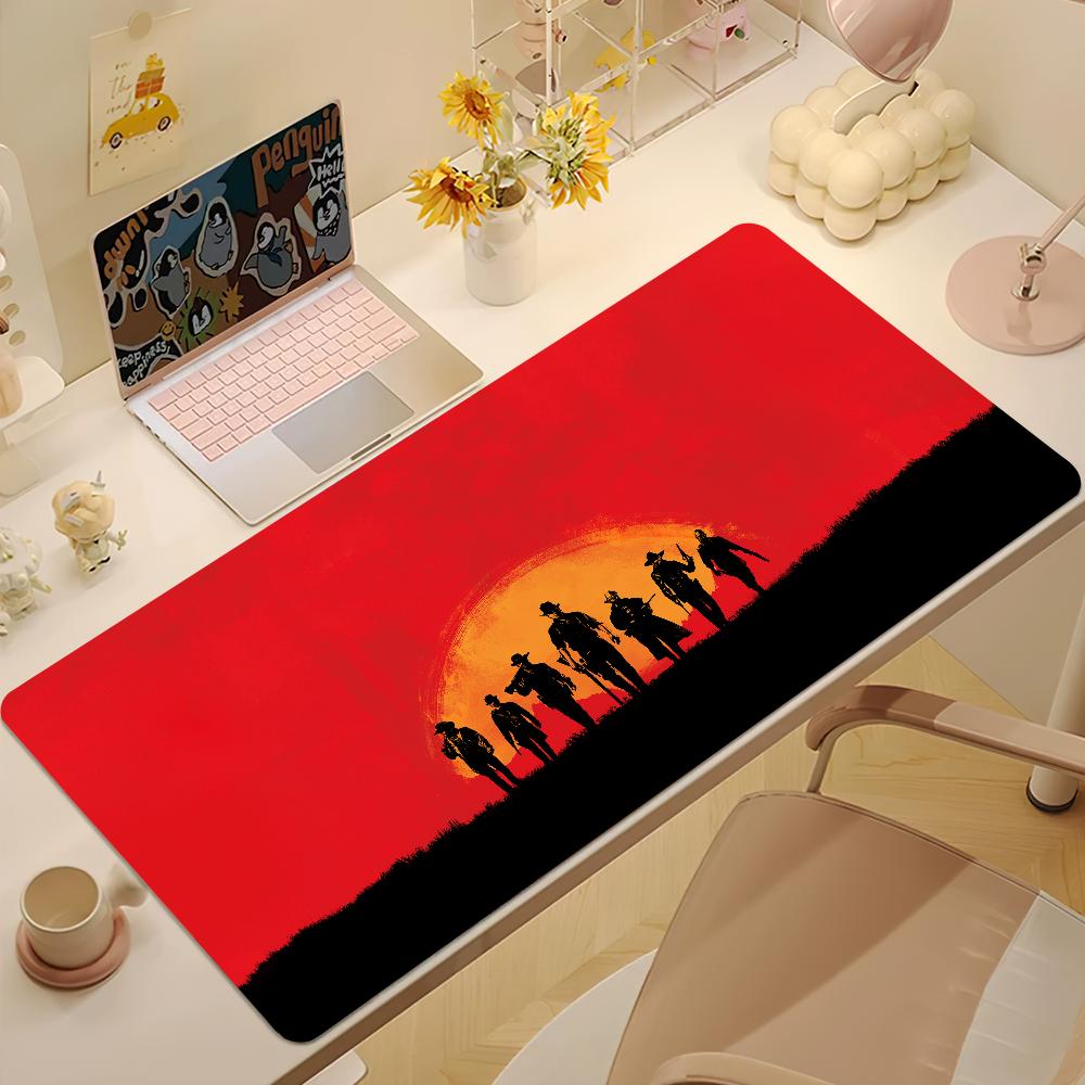 Red Dead RRedemption 2 Mouse Pad NonSlip Thickened Mousepad Large Writing Lockedge Gaming Cushion Office Student