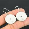 Natural Citrine Gemstone 925 Sterling Silver Drop/Dangle Earrings For Girls