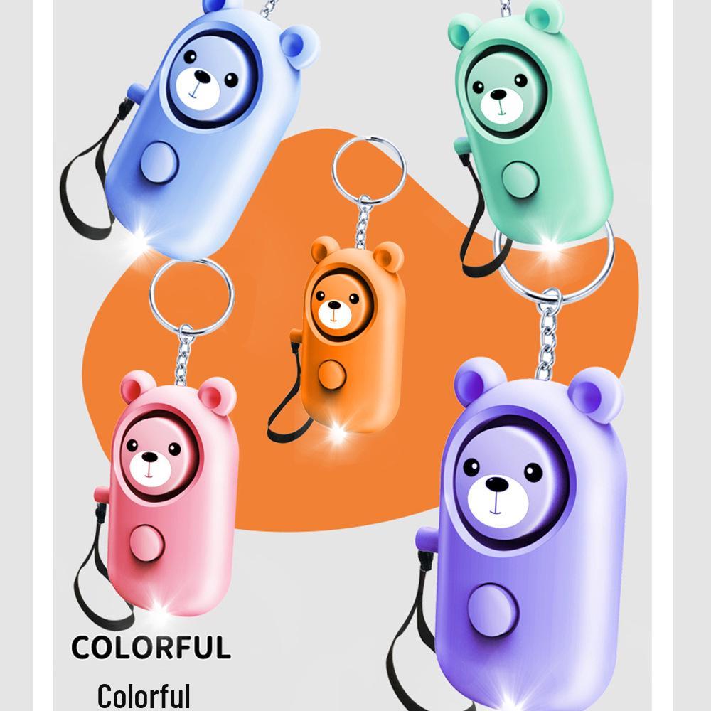 Cross-Border Anti-Wolf Personal Alarm Keychain for Outdoor Self-Defense and Elderly Safety