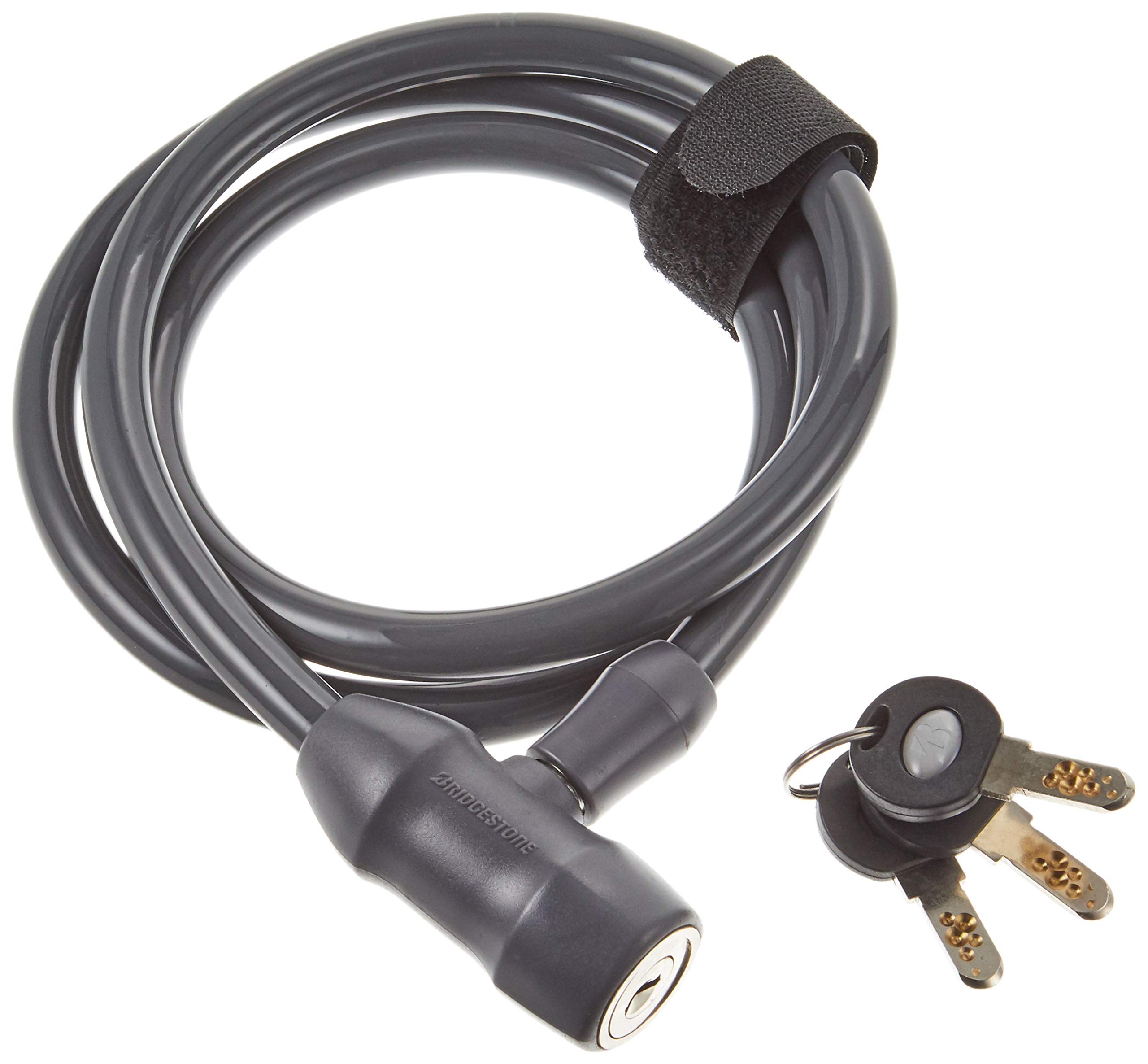 

Bridgestone Tough Guard Bicycle Dark 12 x 120cm A521311DG Lock, Lock, Gray, Anti-Theft, Diameter, WL-TGL12,