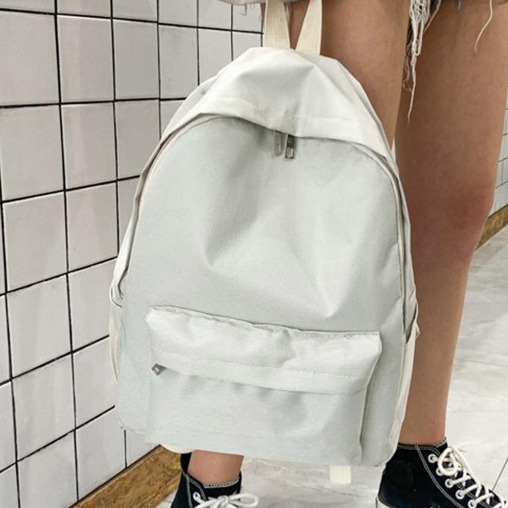 Mode Skolväska Damstudent Ryggsäck Stor Kapacitet Mode Pojke Ryggsäck Datorväska Dam Skolryggsäck