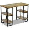 VidaXL Bureau en bois de manguier 110 x 50 x 76 cm