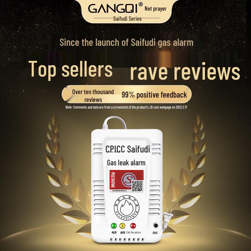 Gangqi Smart Home Kitchen Gas Leak Detector