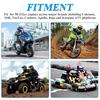 530 Motorcycle Drive Chain-120 Links Universal Kit for 50/70/90/110/125/196/212cc Engines Fits SSR TaoTao Coolster Baja ATVs Mini Bikes Dirt Bikes