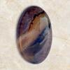 33 Carat Size Oval Natural Turkish Stick Agate Cabochon Gemstone, 33x18x5 MM Size Cabochon.