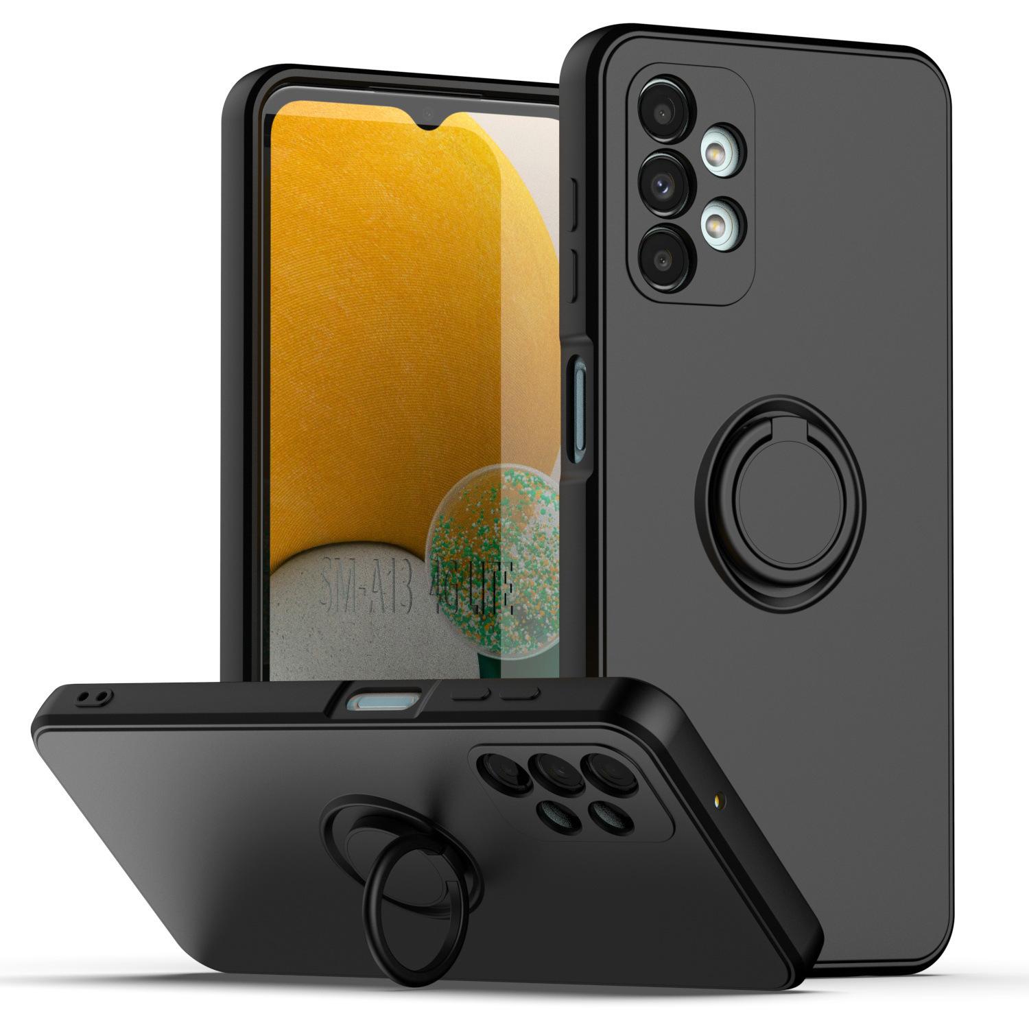 

Подходит для чехла для телефона Samsung A35-5G A71 Жидкая подставка-кольцо A224G Магнитный автомобильный A72 Защитный чехол A54 Samsung A13-5G