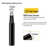 Black King Kong Soldering Iron Tips Set – 5-Piece 900M Internal Heating, Knife-edge & Pointed, Constant Temperature for 936 Soldering Stations