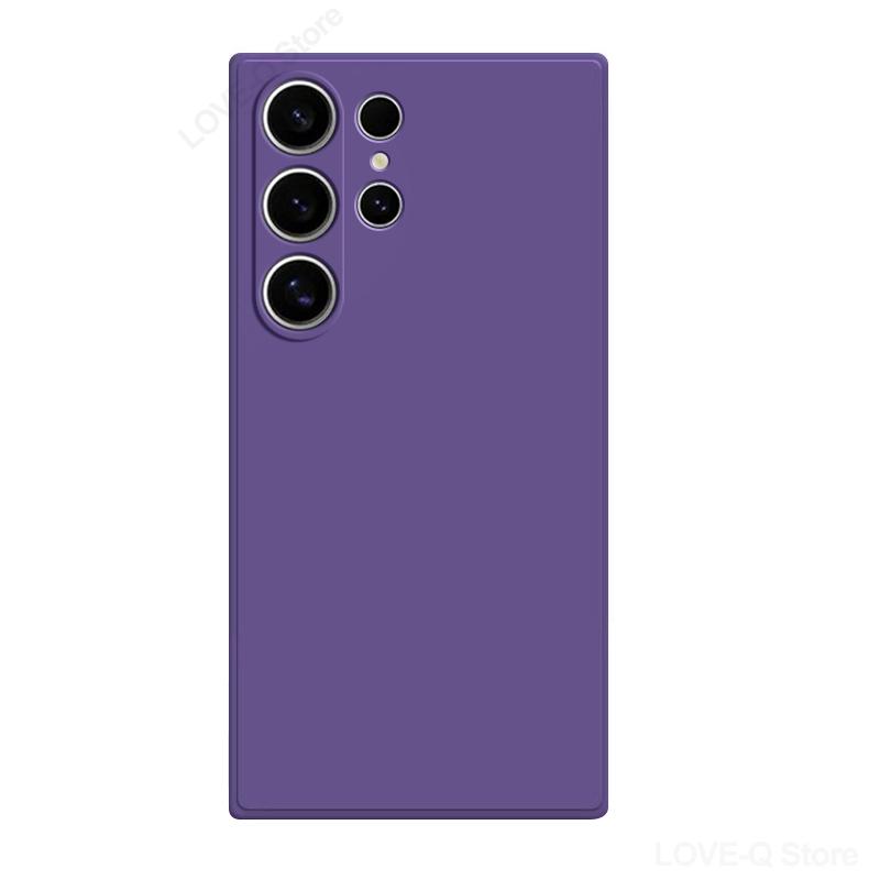 For S24 S23 Ultra Case Upgraded Liquid Silicone Case For Samsung Galaxy S24 S23 S22 Ultra Plus S24Ultra Cases Soft Cover
