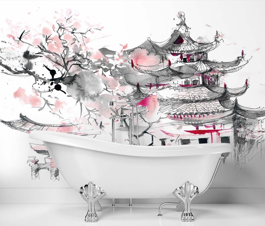 Wallpaper Japanese Pagoda