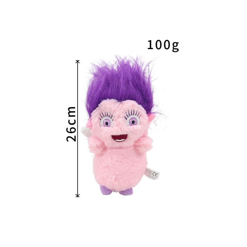 

25cm Bibble Plush Toys Cute Soft Stuffed Anime Home Room Decor Dolls For Kid Birthday Gift Cuddly Fluffy Huggable Kawaii Comfort Adorable