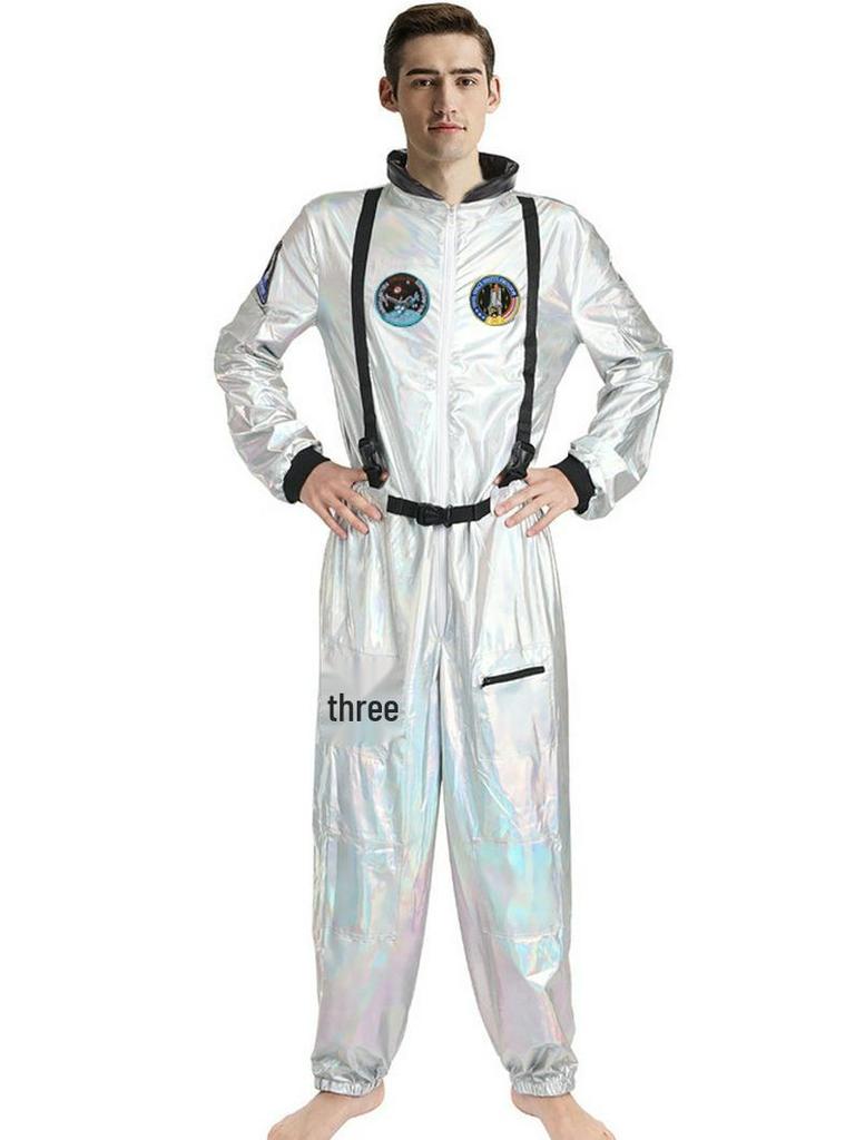 Halloween Astronaut Pilot Costume - Space Suit for Cosplay & Stage