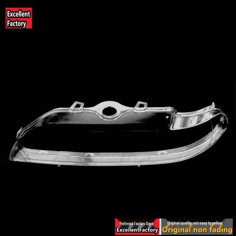 Compatible Headlight Cover for 00-03 BMW 5 Series E39 (520, 525, 528, 530) - Transparent