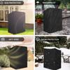 Waterproof Outdoor Furniture Cover, 210D Oxford Fabric, Heavy Duty Square Cover for Patio Hammock and Camping Gear