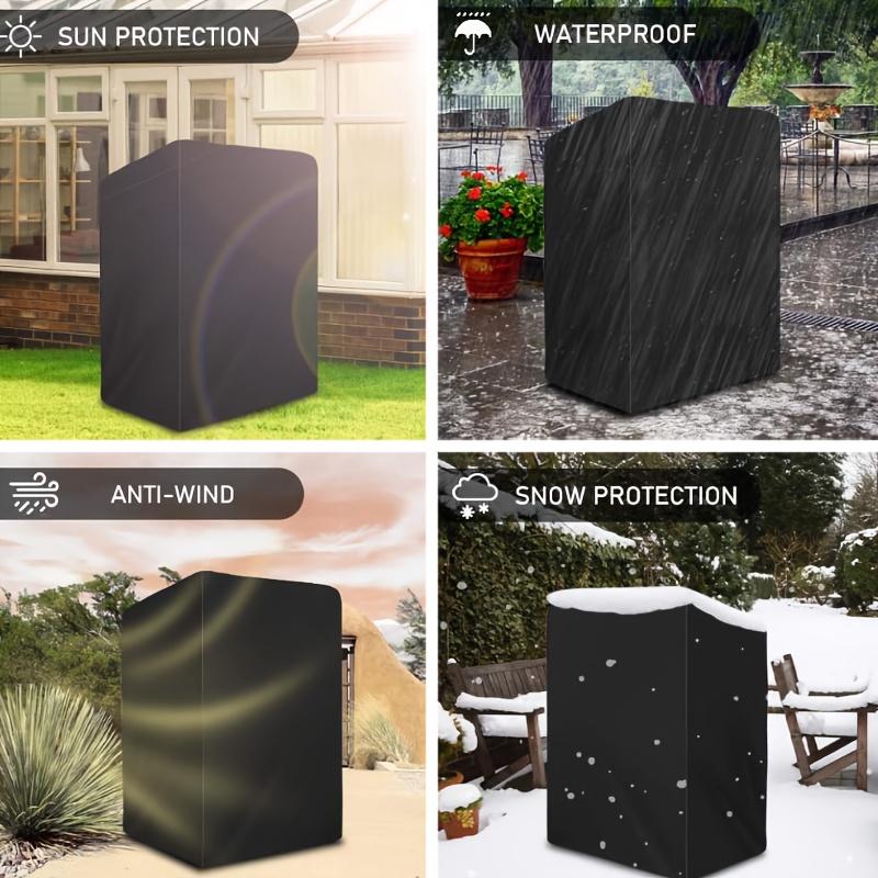 Waterproof Outdoor Furniture Cover, 210D Oxford Fabric, Heavy Duty Square Cover for Patio Hammock and Camping Gear