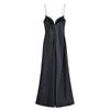 Spring/Summer 2025 Women's Slim Sexy Vacation Silk Camisole Dress