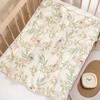 Newborn Cartoon Print Gauze Swaddle Blanket - Two-Layer Infant Wrap, Absorbent Bath Towel