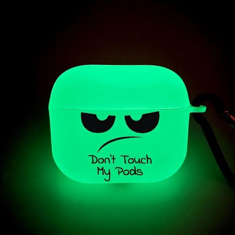 Cold Fluorescent Transparent Application AirPods 1/1st Generation Protective Case Apple Pro/1 Wireless Bluetooth Headset Cover