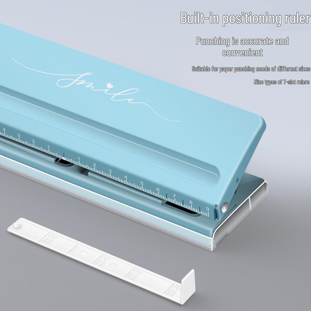 Punching Machine 9170: A6 Loose-leaf Six-hole Planner and File Round Hole Puncher