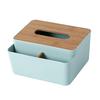 Tissue Box Cover PP Fiberboard Simple Fashionable Facial Paper Dispenser Box for Bedroom Living Room Kitchen
