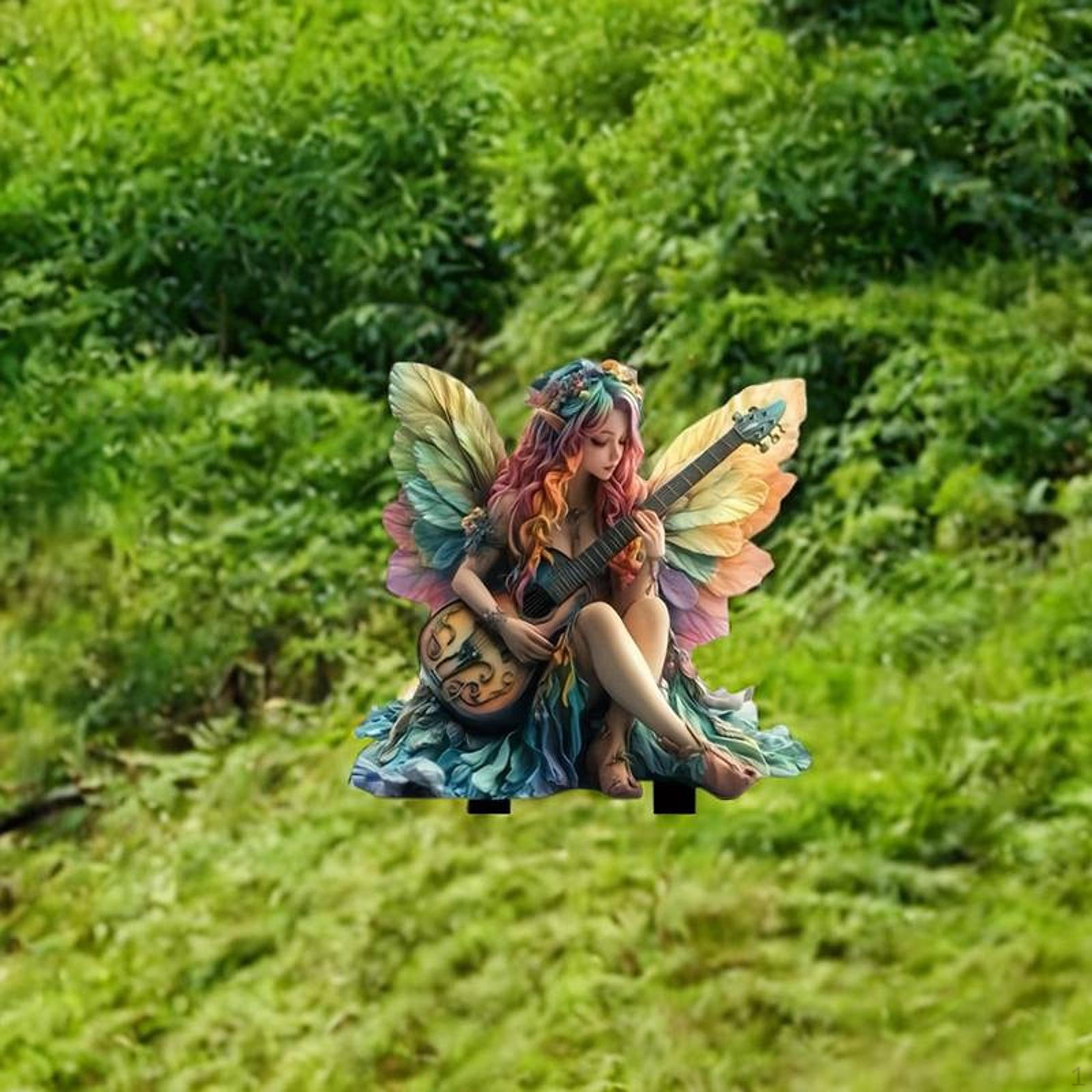 

Декор для сказочного сада, украшение в виде эльфа, уличные аксессуары акрил 2D Style B