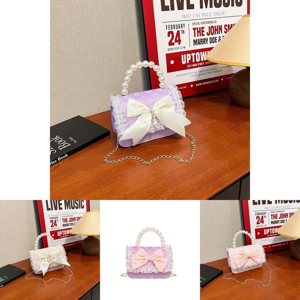 Girls Small Crossbody Bag Pu Material Childrens Cute Fashion Kids Shoulder Bag For Daily Wear