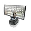 8 Inch Diameter Rechargeable LED Work Light with 2 USB for Makita 14.4 V 18V Bl1430 Bl1830 Li-ion Battery, Outdoor Use