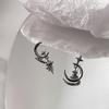 Earrings Star Moon Design Pendant Eardrop For Women Stud Trendy Dangle Earrings
