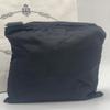 PRADA Tessuto Nylon Shoulder Bag Crossbody Pochette Sacoche Silver Hardware Triangle Logo Plate Black Men Women
