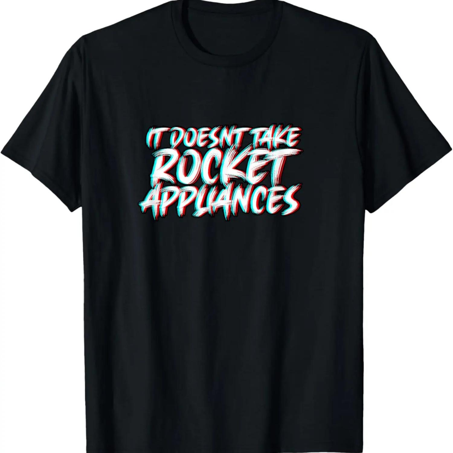 

Это не требует ракетной техники Смешная футболка из трейлерного парка XXXXXL чёрный