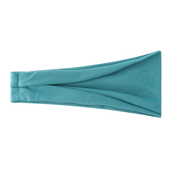 Sportliches Stirnband, schnelltrocknend, schweißabsorbierend, einfarbig, hochelastisch, für Yoga, Pilates, Laufen, rutschfest