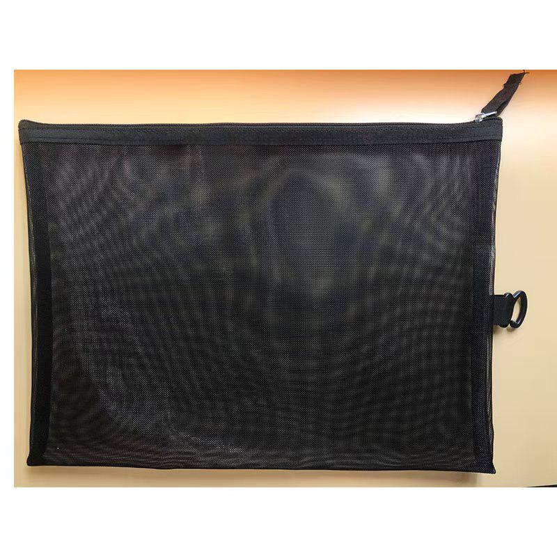 Zippered A4 Nylon Mesh File Organizer with Hook