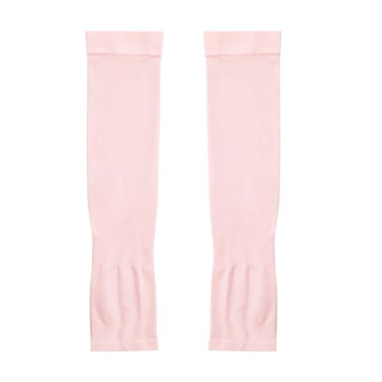 

1 Pair Cooling Arm Sleeves Ice Silk Sun Protection Arm Sleeves Elastic Breathable UV Protection Sleeves for Women Men Cycling Driving Hiking Fishing рожевий